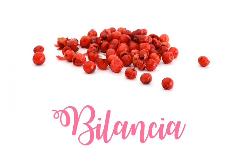 Bilancia: bella e delicata come il pepe rosa