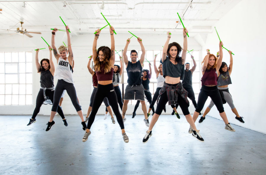 Pound fit, un training da vere rockstar