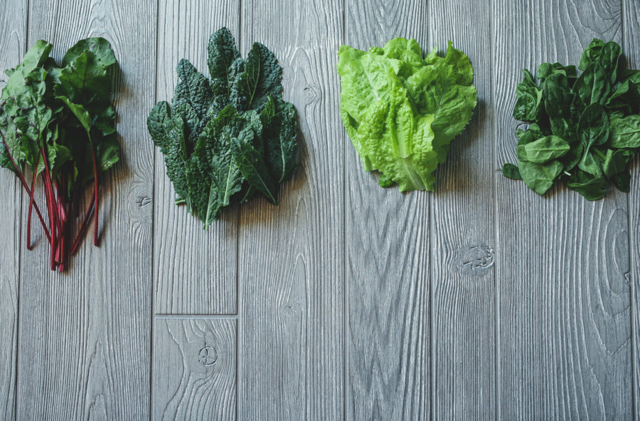 Verdure a foglia verde: elisir di lunga vita