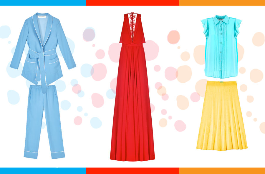 Moda primavera 2018, color block per look di tendenza