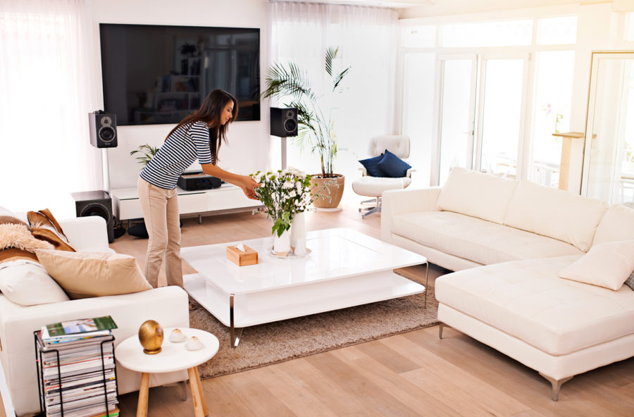 Pulizie di casa in sicurezza