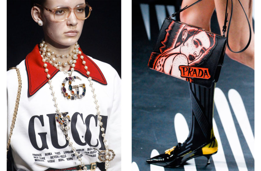 Trend moda 2018: maxi logo