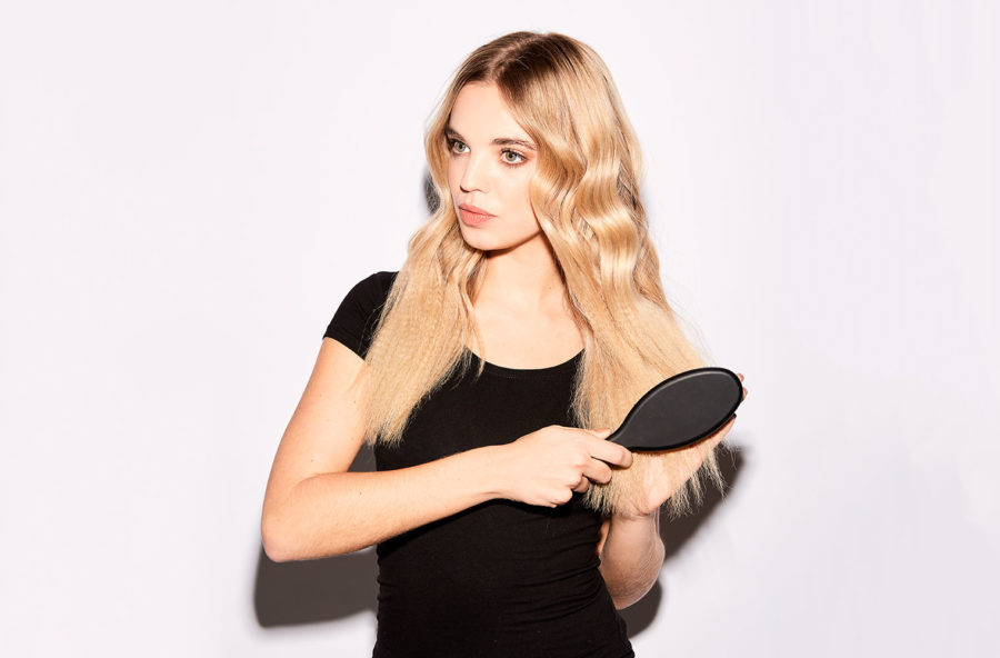 Frisée per un hair look di tendenza