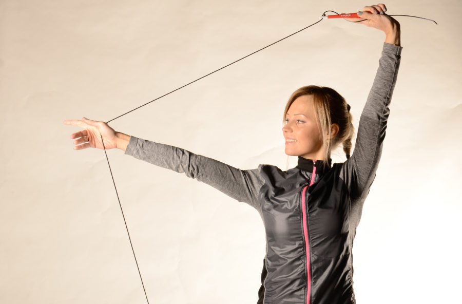 L’esercizio con la corda che modella il corpo