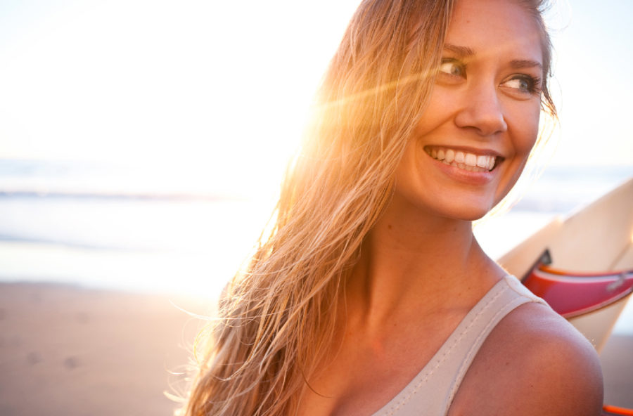 Il sole tra i capelli