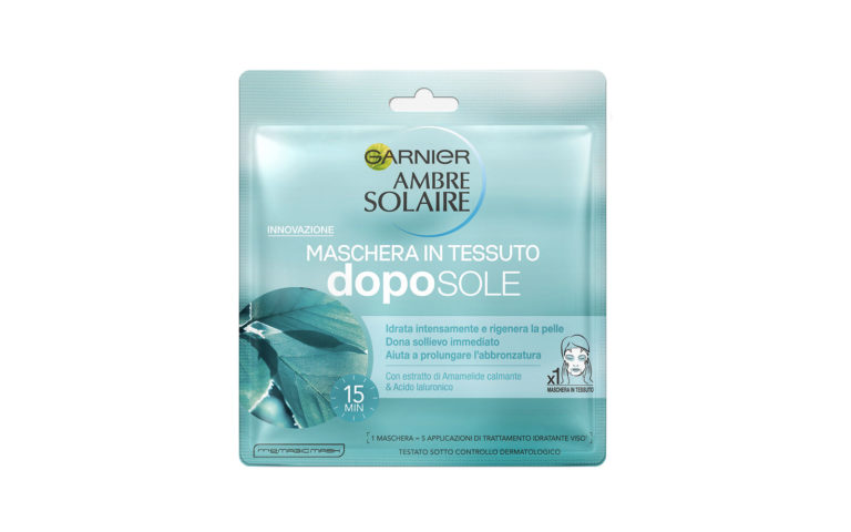 Maschera in Tessuto Doposole di Ambre Solaire