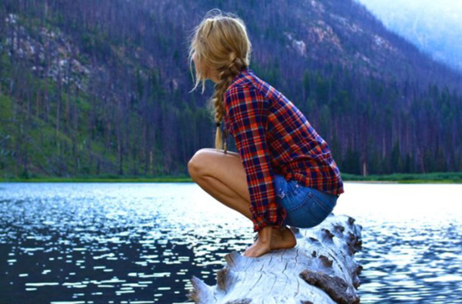 Look da vacanza, in alta quota