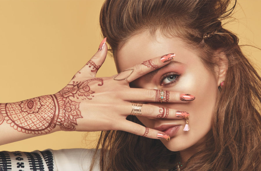 Nail art: tramonto a Marrakech