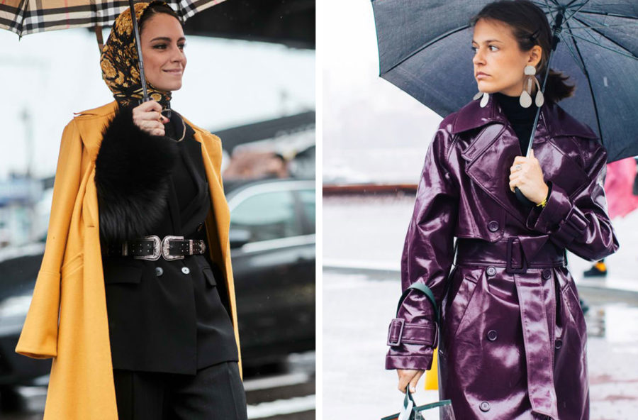 Trend moda autunno-inverno 2018/19: must antipioggia