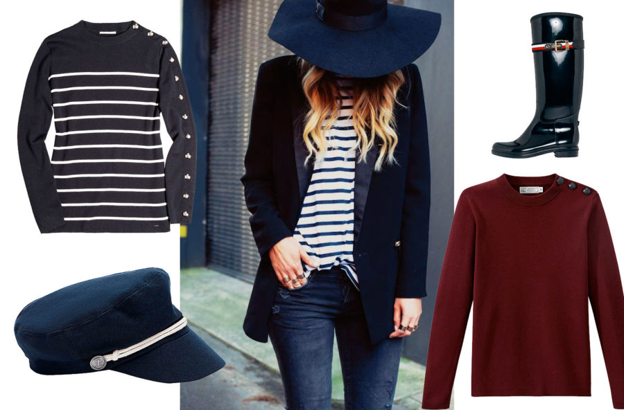 Trend moda 2018: navy style