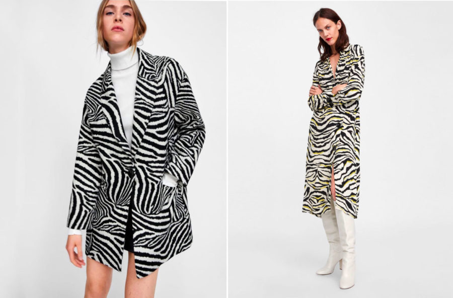 Trend moda FW 2018/19, zebroptical black & white