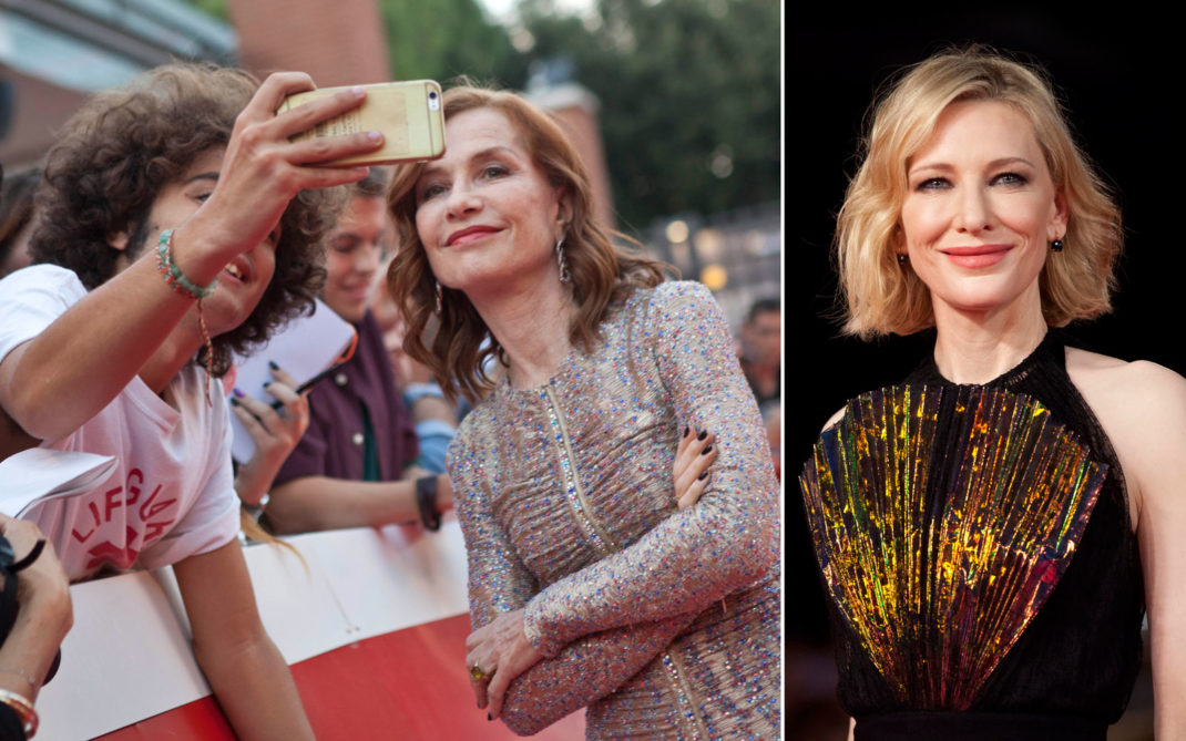 festa del cinema di Roma - Huppert-Blanchett Festa del cinema di Roma - Huppert- Blanchett