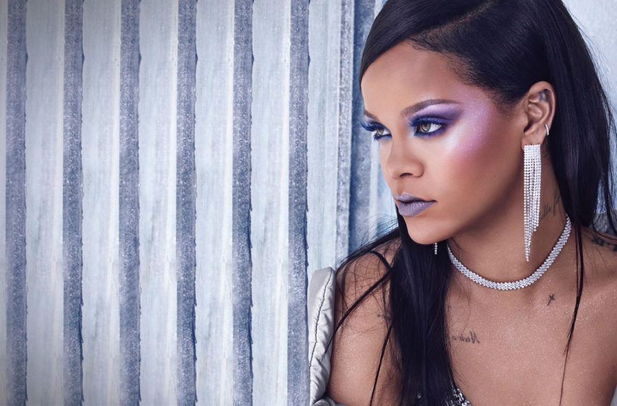 Make up metallico, come Rihanna