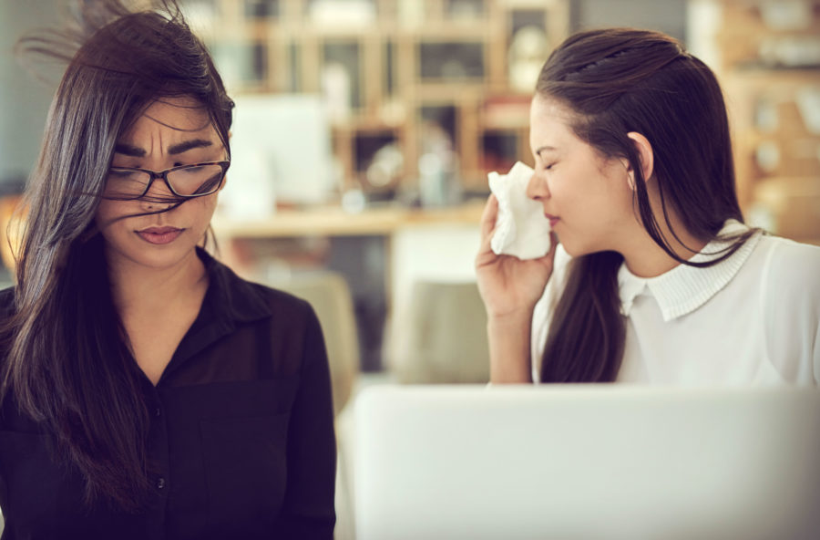 Allarme “ufficite”: come evitare di farsi contagiare dal collega di lavoro