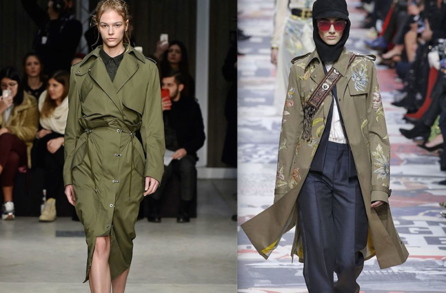 Moda inverno 2019,  army style… pacifico