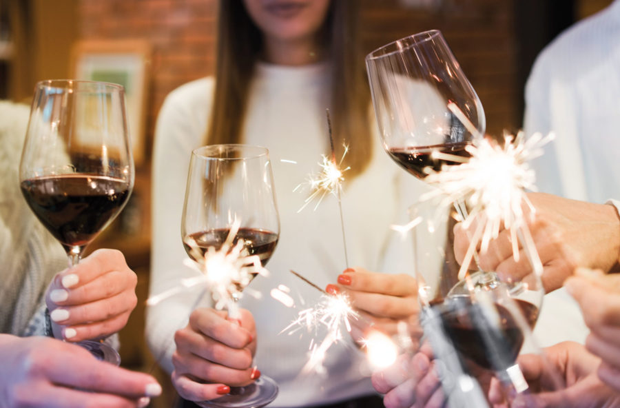 Pelle: attenzione a brindisi e aperitivi