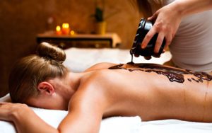 Massaggio al cioccolato, rilassante e anticellulite