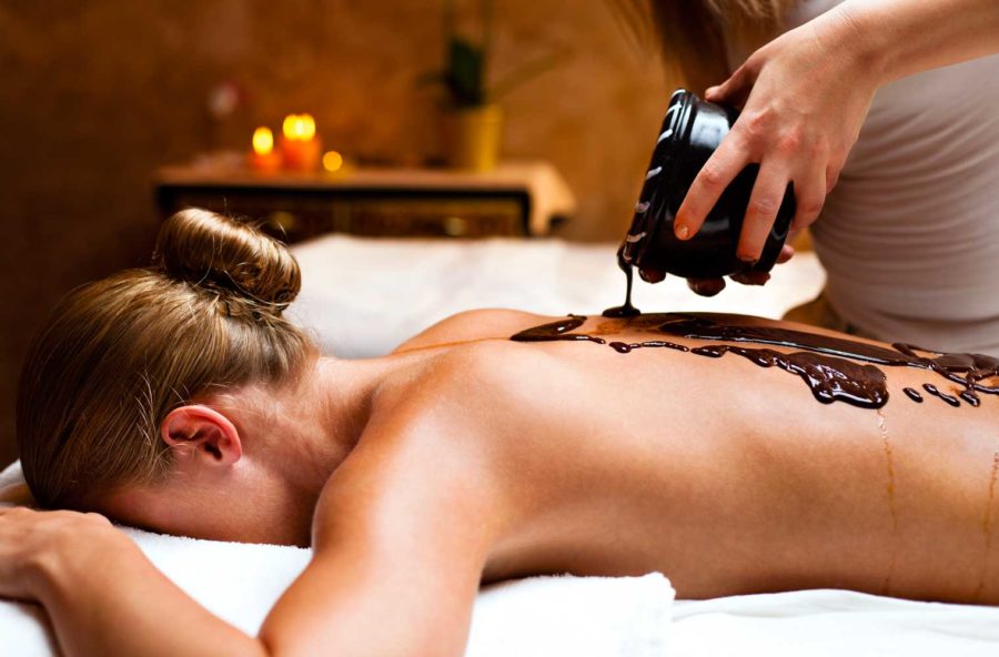 Massaggio al cioccolato, rilassante e anticellulite