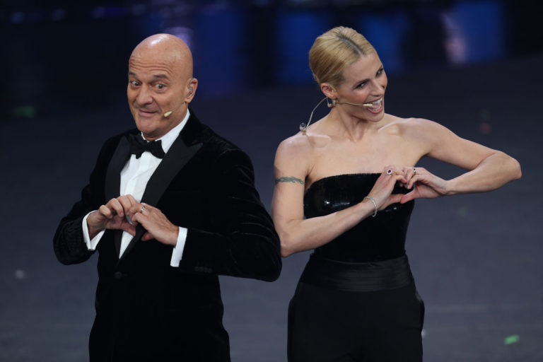 Snremo 2019 -seconda serata - Bisio Hunziker Snremo 2019 -seconda serata - Bisio Hunziker