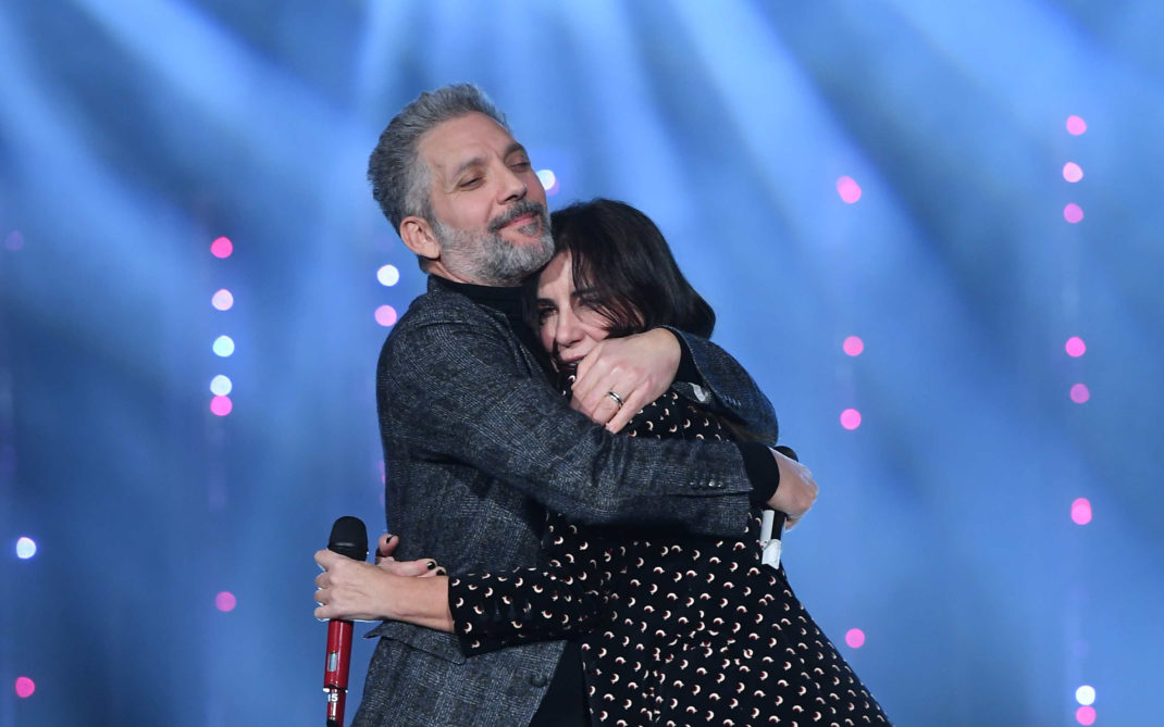 Sanremo 2019 - duetto Turci/Fiorello Sanremo 2019- duetto Turci/Fiorello