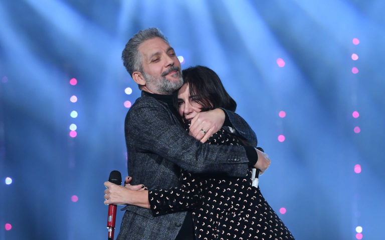 Sanremo 2019 - duetto Turci/Fiorello