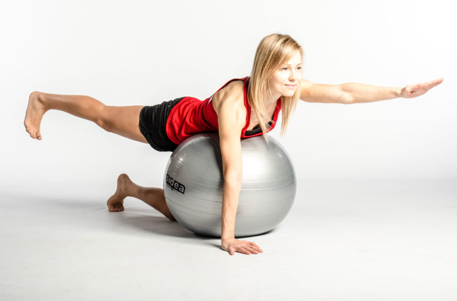 Total body workout con la fitball