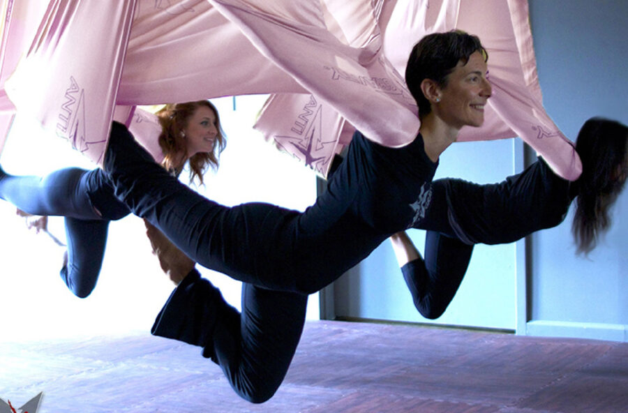 Antigravity fitness: la gym con l’amaca ti regala tono, elasticità, forza