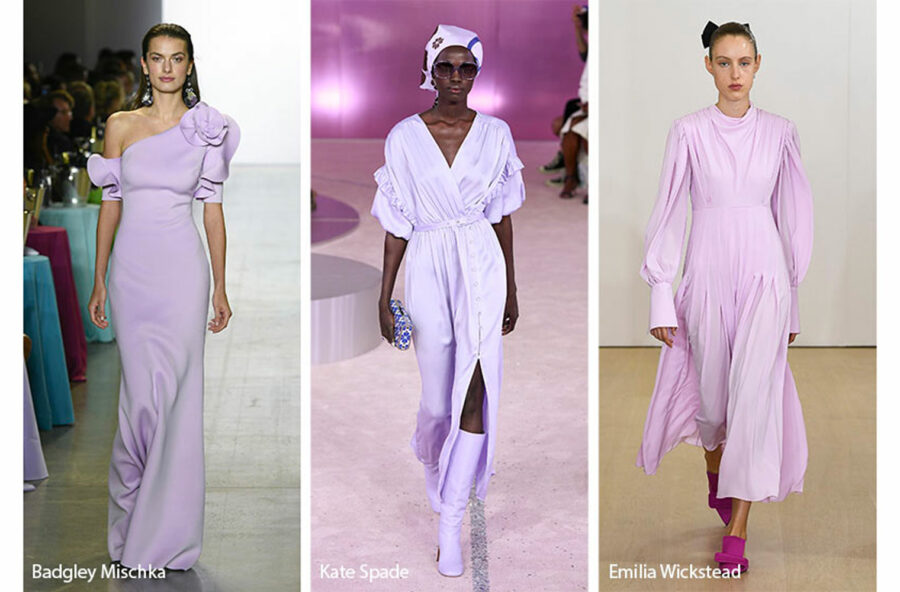 Trend moda p/e 2019, vince il color lavanda
