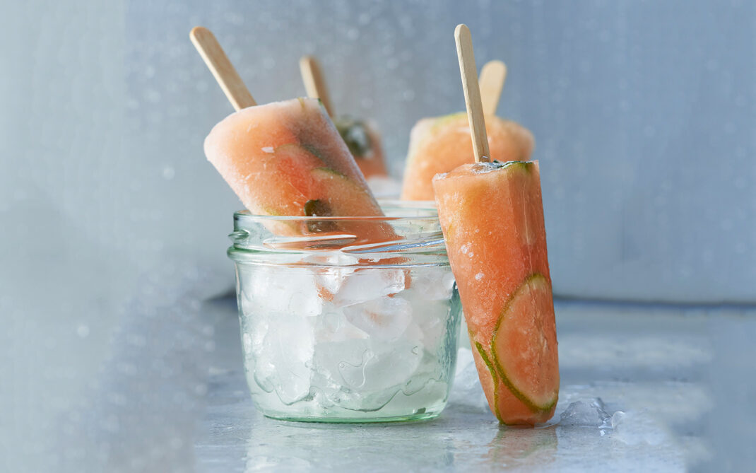 Ghiaccioli Alla Papaya Con Lime E Menta Silhouette Donna