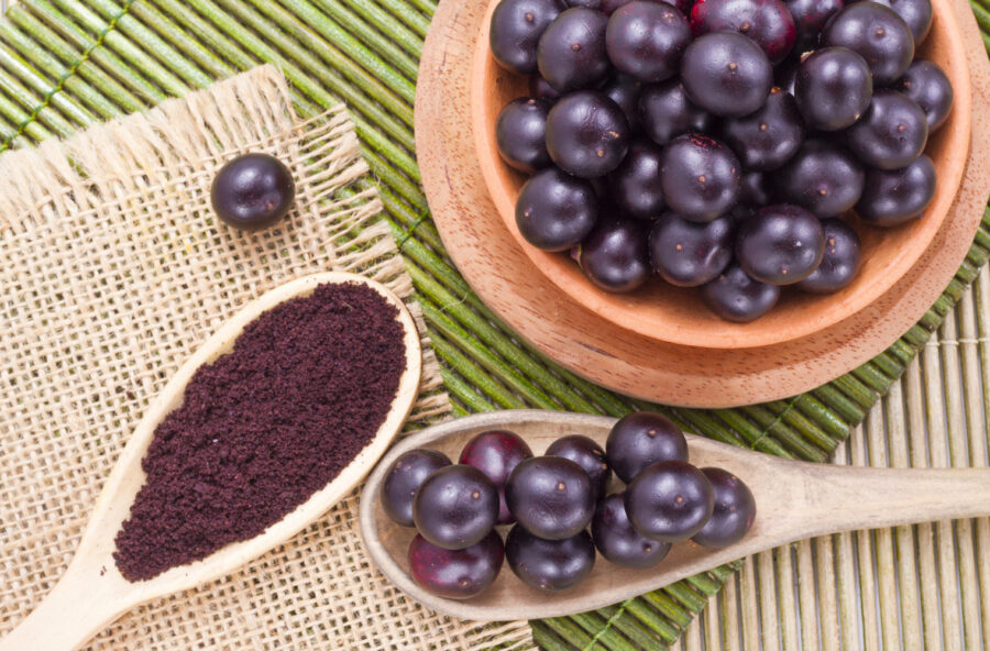 Bacche di Acai contro disidratazione e rossori