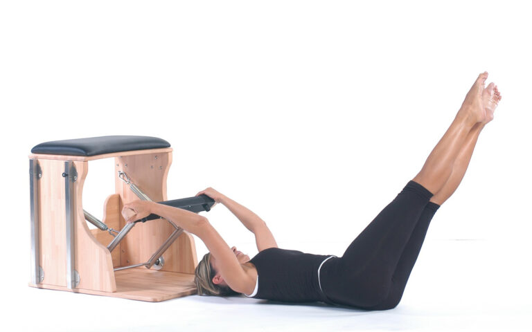 pilates cavatappi sulla Chair