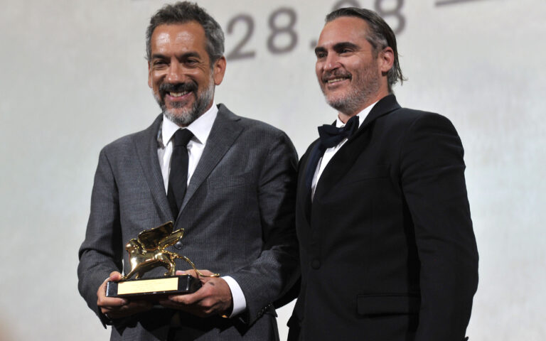 76th Venice Film Festival 2019 Cerimonia di chiusura e premiazioni Pictured:   Todd Phillips Joaquim Phoenix