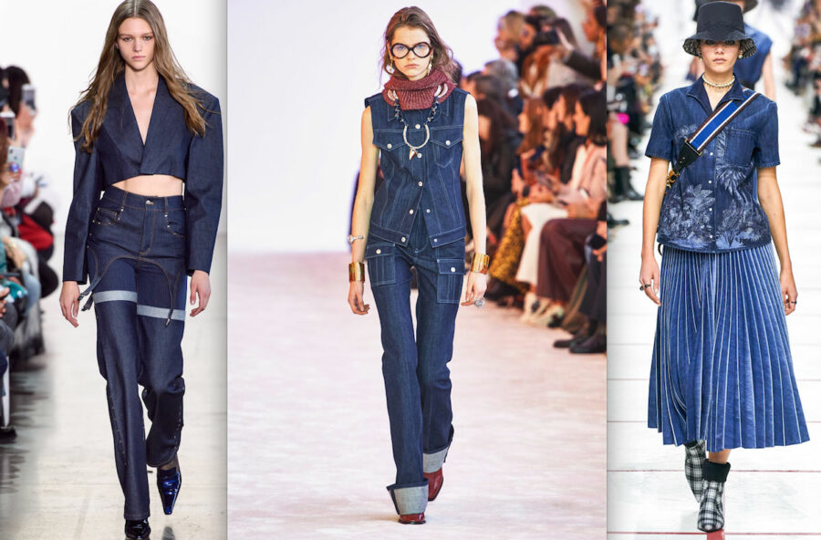 Trend moda AI 2019/20, denim on denim