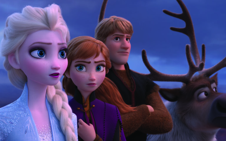 From the Academy Award®-winning team—directors Jennifer Lee and Chris Buck, and producer Peter Del Vecho—and featuring the voices of Idina Menzel, Kristen Bell, Jonathan Groff and Josh Gad, and the music of Oscar®-winning songwriters Kristen Anderson-Lopez and Robert Lopez, Walt Disney Animation Studios’ “Frozen 2” opens in U.S. theaters on Nov. 22, 2019. ..©2019 Disney. All Rights Reserved. From the Academy Award®-winning team—directors Jennifer Lee and Chris Buck, and producer Peter Del Vecho—and featuring the voices of Idina Menzel, Kristen Bell, Jonathan Groff and Josh Gad, and the music of Oscar®-winning songwriters Kristen Anderson-Lopez and Robert Lopez, Walt Disney Animation Studios’ “Frozen 2” opens in U.S. theaters on Nov. 22, 2019. ..©2019 Disney. All Rights Reserved.