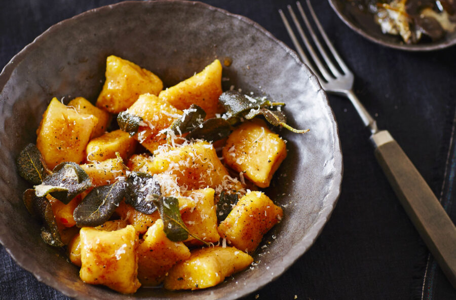 Gnocchi di zucca burro e salvia
