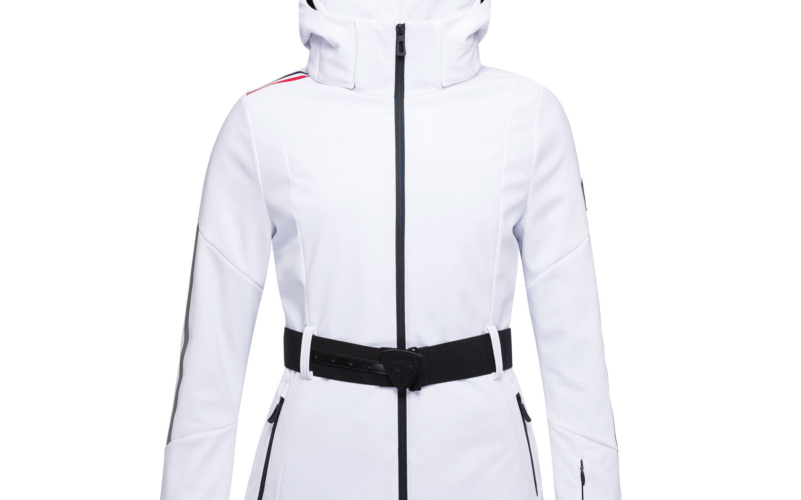 Rossignol W Ellipsis, giacca da sci tecnica, impermeabile e traspirante, con imbottitura PrimaLoft silver, cintura che valorizza il punto vita. Euro 850