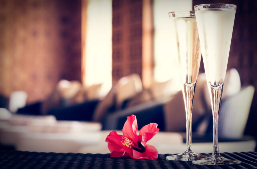 Rituali di bellezza allo champagne