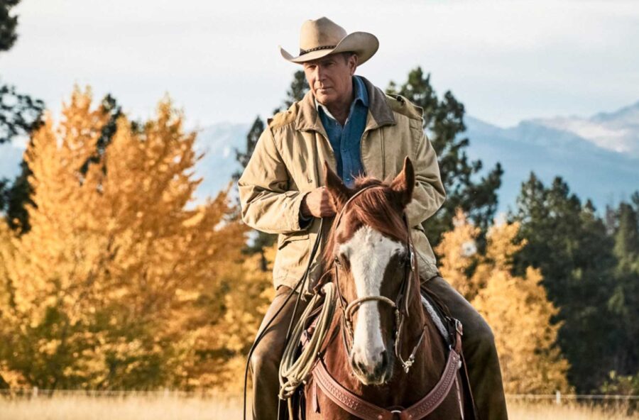 Kevin Costner gioca ancora agli indiani nella serie tv Yellowstone
