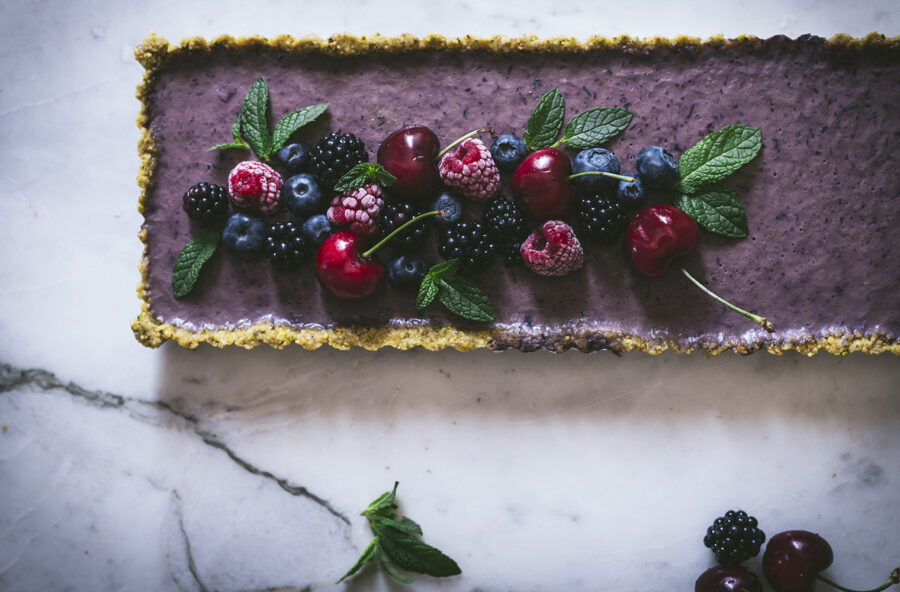 Crostata rustica ai frutti di bosco