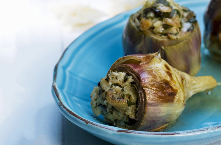 Carciofi ripieni al forno
