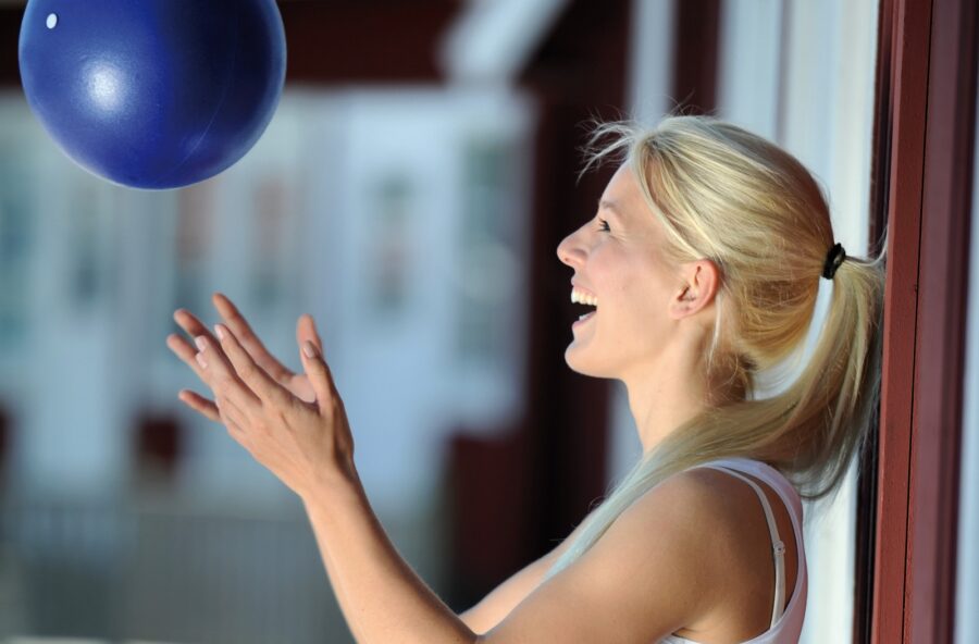 Sculpt & tone gym: una palla ti aiuta