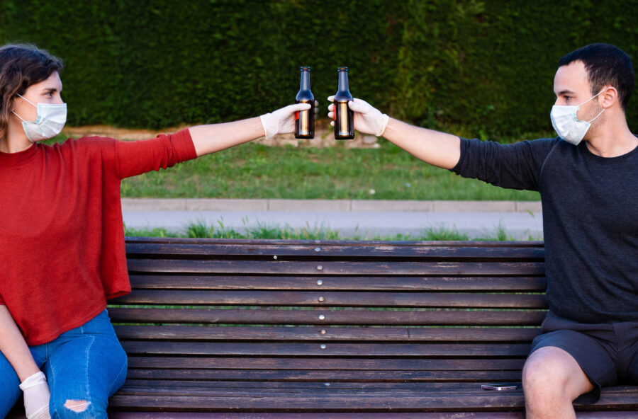 Coppia: primo appuntamento dopo il lockdown