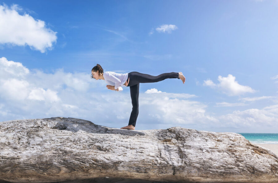 Yoga: scaccia l&rsquo;ansia con il Guerriero III