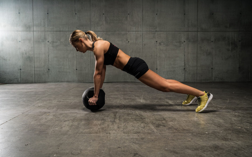 Evgenia - core training palla Evgenia - core training palla