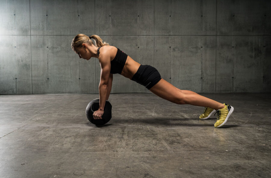 Punto vita più snello con la palla