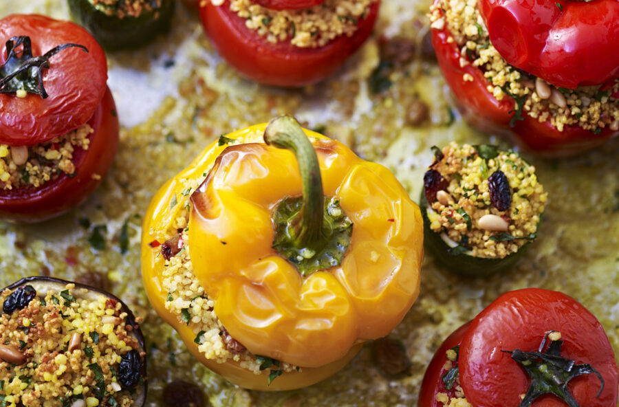 Verdure ripiene di bulgur