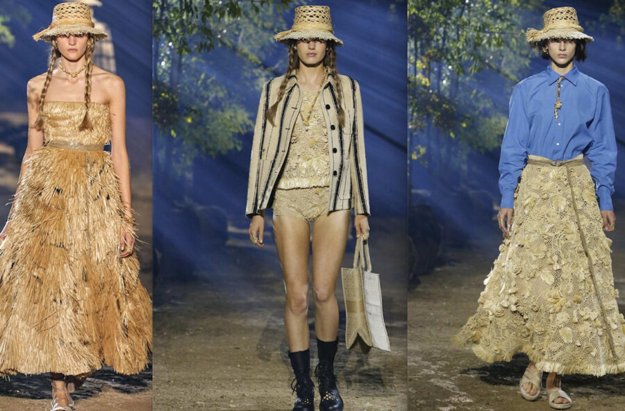 Moda estate 2020: paglia 100% Moda estate 2020: paglia 100%