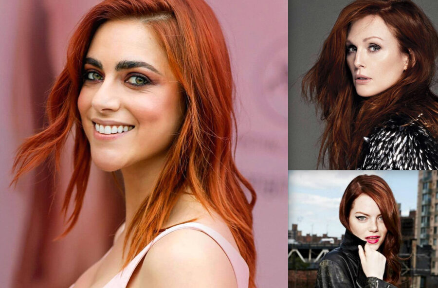 Tendenze capelli: ottobre rosso