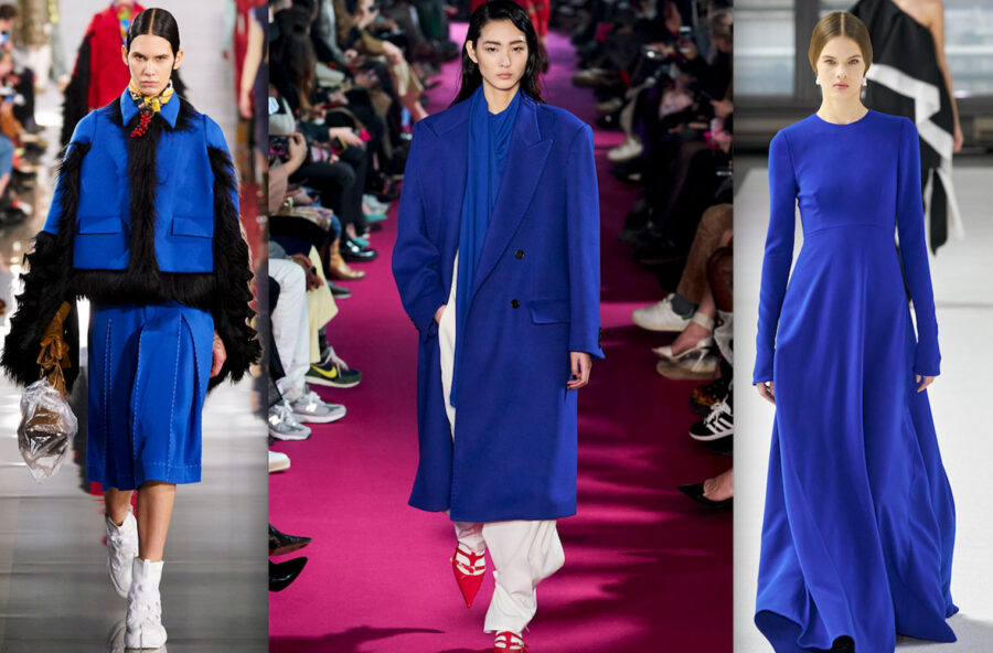 Moda autunno-inverno 2020/21, classic blue Moda autunno-inverno 2020/21, classic blue