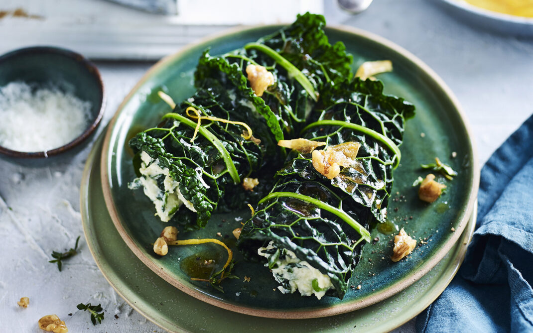 involtini di cavolo nero e ricotta involtini di cavolo nero e ricotta
